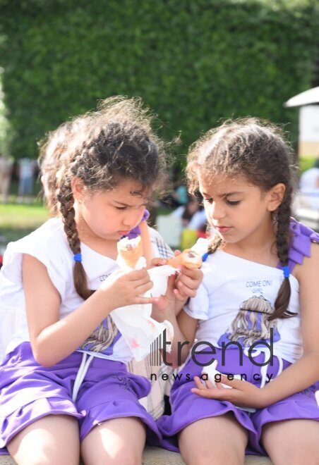 June 1 International Childrens Day Azerbaijan Baku 1 June 2024